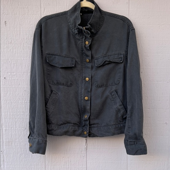 Jane and Delancey Jackets & Blazers - Jane and Delancey Navy Utility Jacket